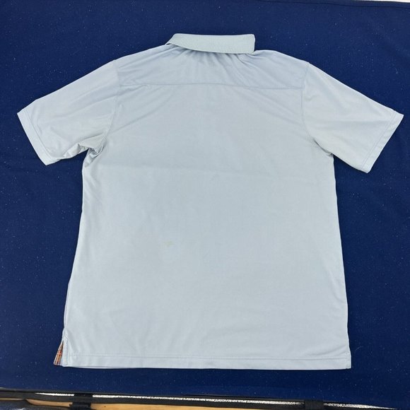 St.‎ Andrews of Scotland Shirt Men's L Light Blue Short Sleeve Polo Golf - Picture 5 of 10